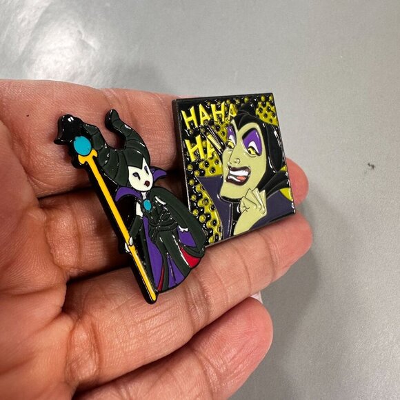 Maleficent Villain Aurora Lapel Pin Sleeping Beauty Accessories Brooch Badge Pin - Picture 8 of 10